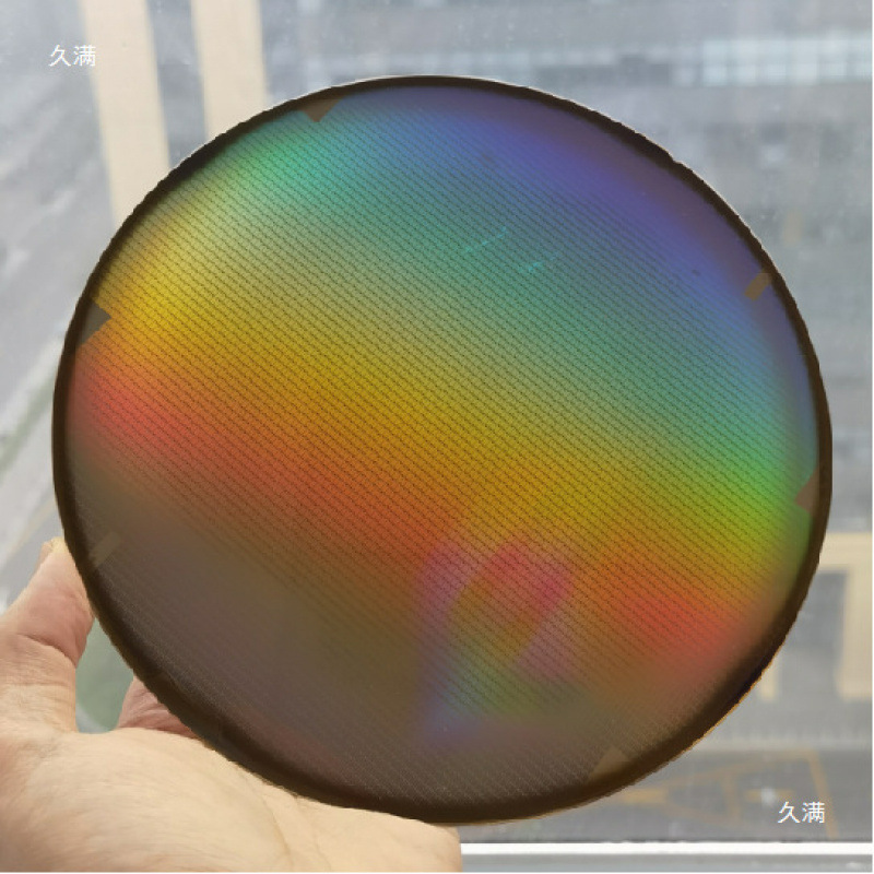 Tsmc Wafer Photolithography Integrated Circuit Chip Scrap Silicon Wafer Teaching Test