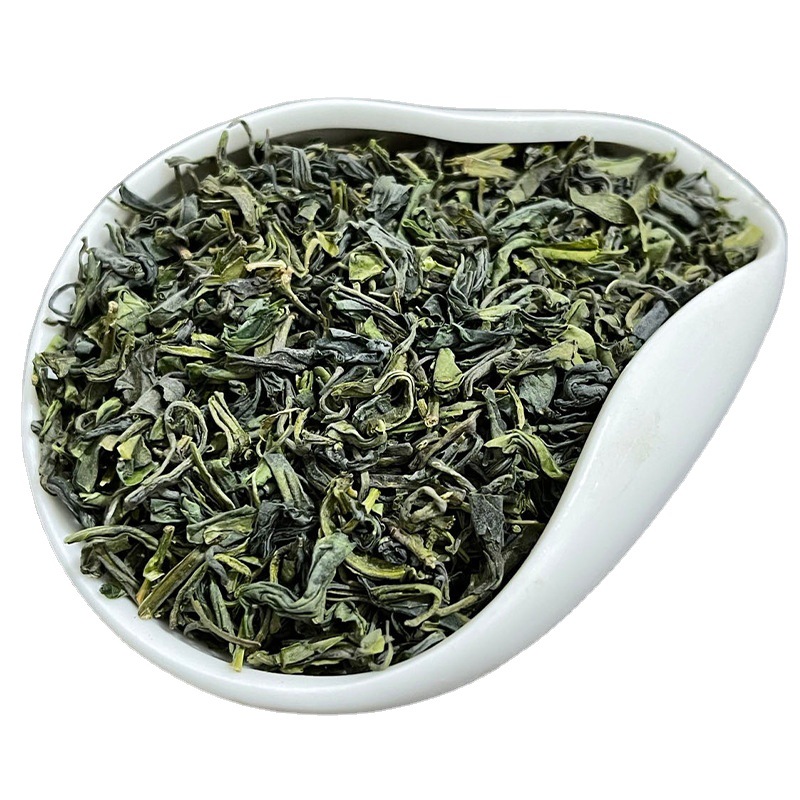 Zhejiang 2025 Luzhou-flavor low-grade green tea fried green tea head bulk wholesale catering stalls for e-commerce