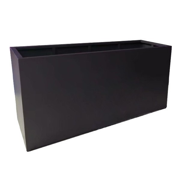 Outdoor Stainless Steel Flower Box Sales Department Square Flower Box Municipal Tree Planting Box Rectangular Flower Trough Iron Flower Box