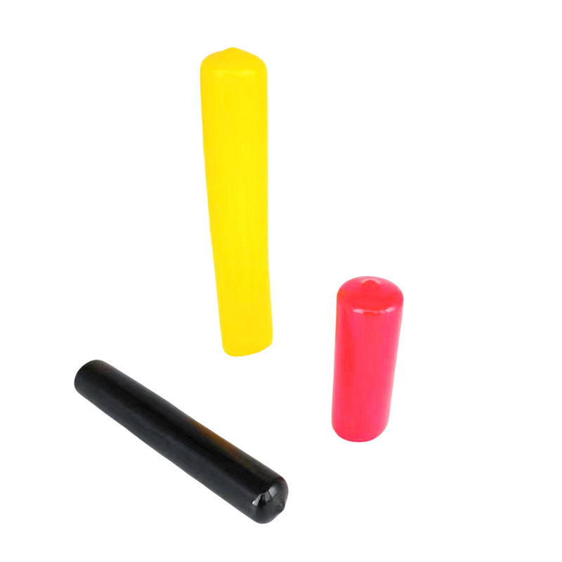 Thread Protective Sleeve Dust Cover Cable Protective Cap End Cap Plastic Dip Sheath Insulation Sleeve PVC Rubber Sleeve