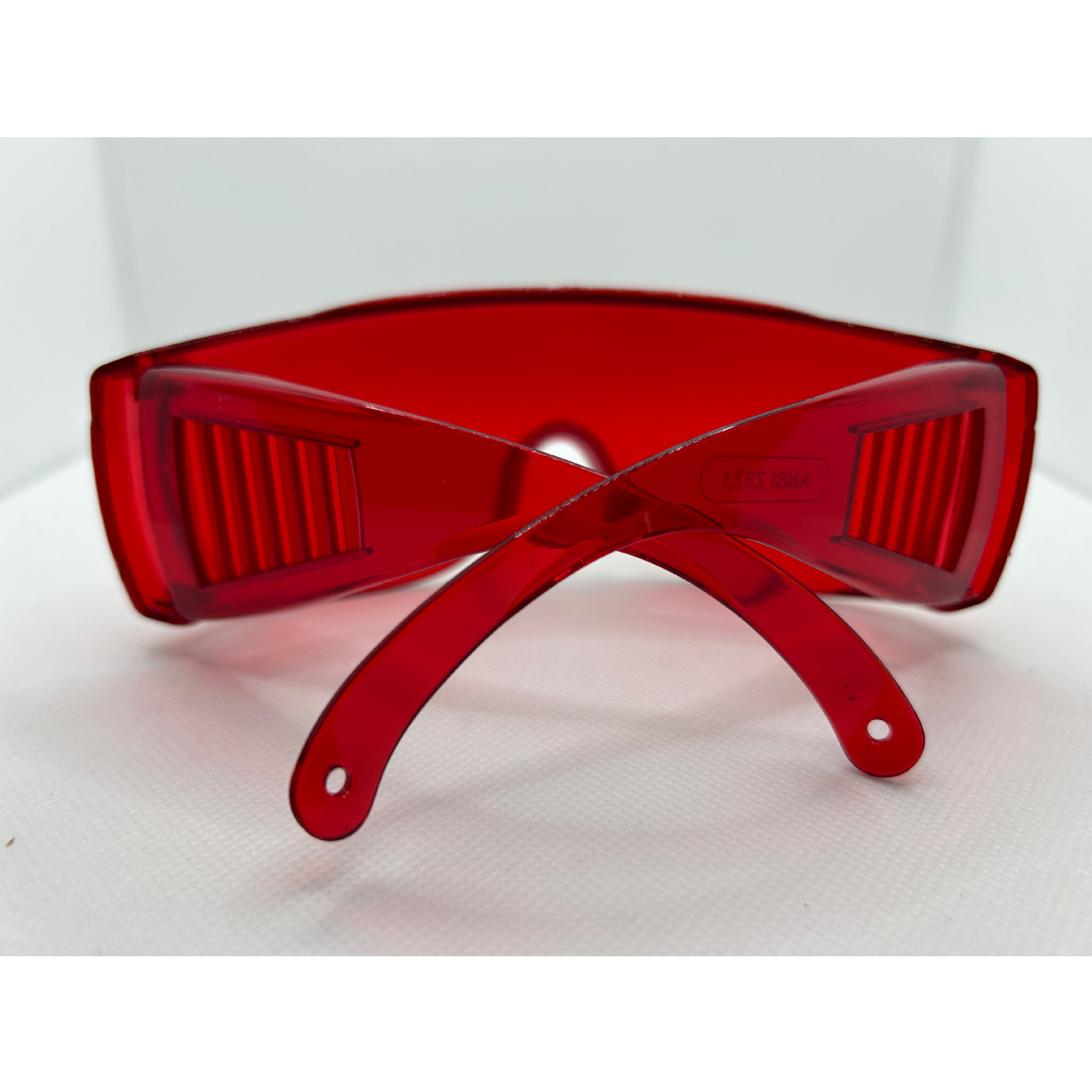 Red glasses laser protective glasses hair removal instrument beauty instrument light-proof mirror blinds reinforcement