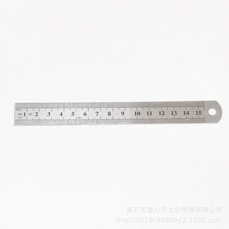 Steel Ruler 15 20cm Steel Ruler Scale Steel Tape Ruler Drawing Steel Ruler Manual Measuring Tool