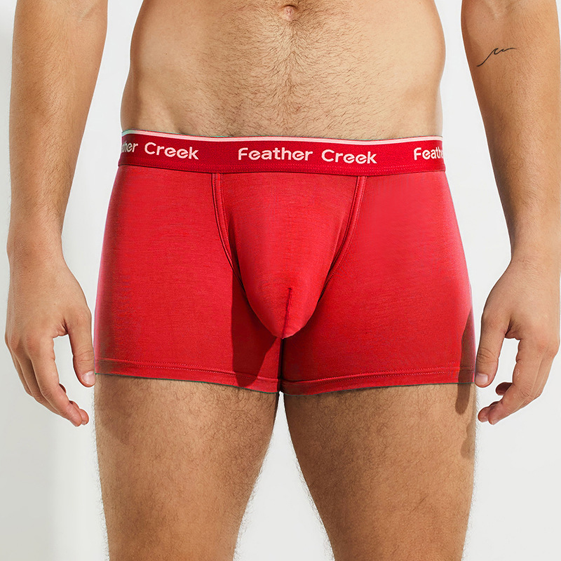 Popular Foreign Trade U-Shaped Pouch Underwear for Men, Large Front Pouch, Sexy Boxer Briefs, Thin Style Men's Shorts