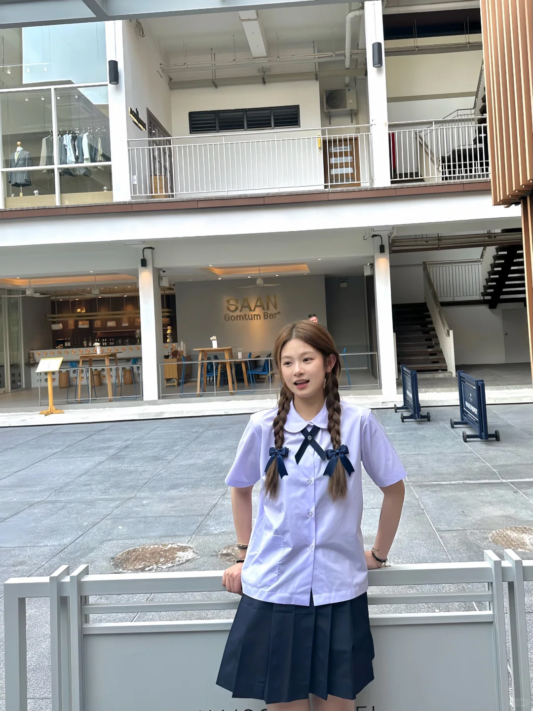 jk Uniform Suit Thai School Uniform Nano Short-sleeved Thai Shirt Preppy Style Class Uniform Female Summer Junior High School Graduation Uniform