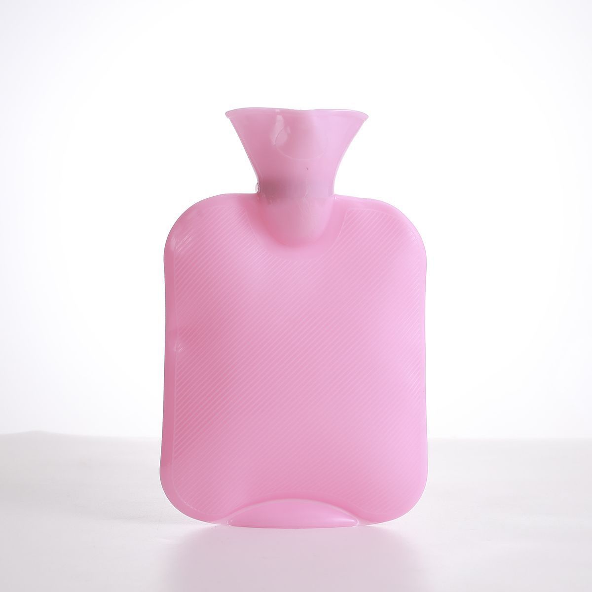 Hot Water Bottle Filled with Water, Thickened Hand Warmer, Hot Compress for Belly, Cute Plush Water-Filled Cloth Cover, Explosion-Proof for Students