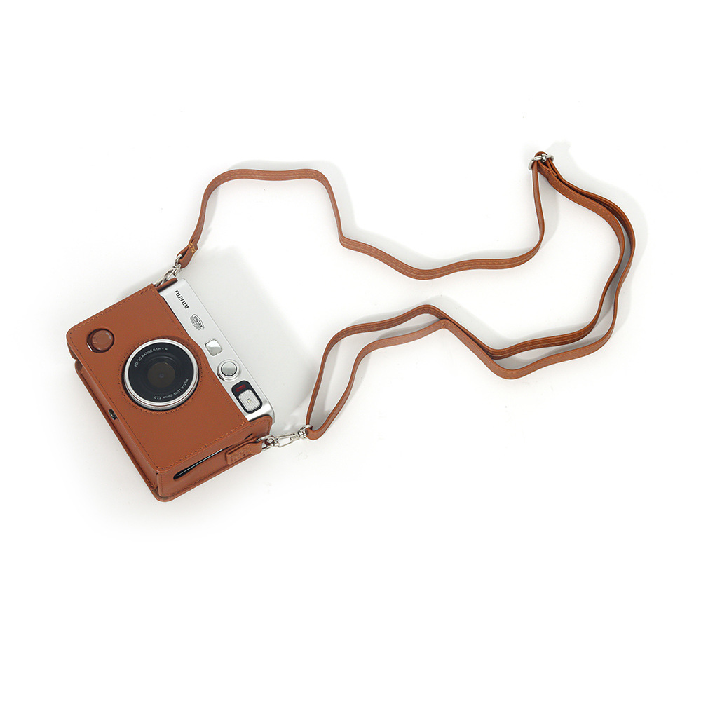 Polaroid Mini Evo Retro Silver and White Camera Bag Digital Camera Fitted Storage Protective Cover Crossbody Bag