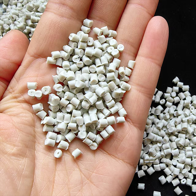 Weihai Manufacturers Supply Gray-White Pp Recycled Plastic Granules for Injection Molding, Welding Wire Spools, Turnover Boxes, Casters, and Paint Buckets