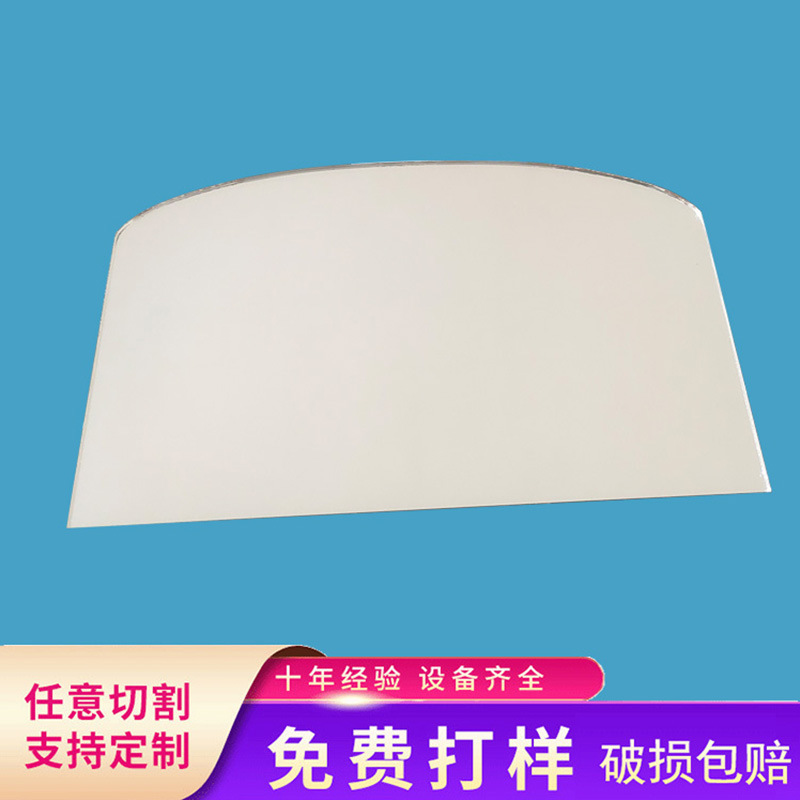 Стеклянная линза светодиодного зеркала для макияжа акриловое пескоструйное зеркало для туалетного столика круглое квадратное