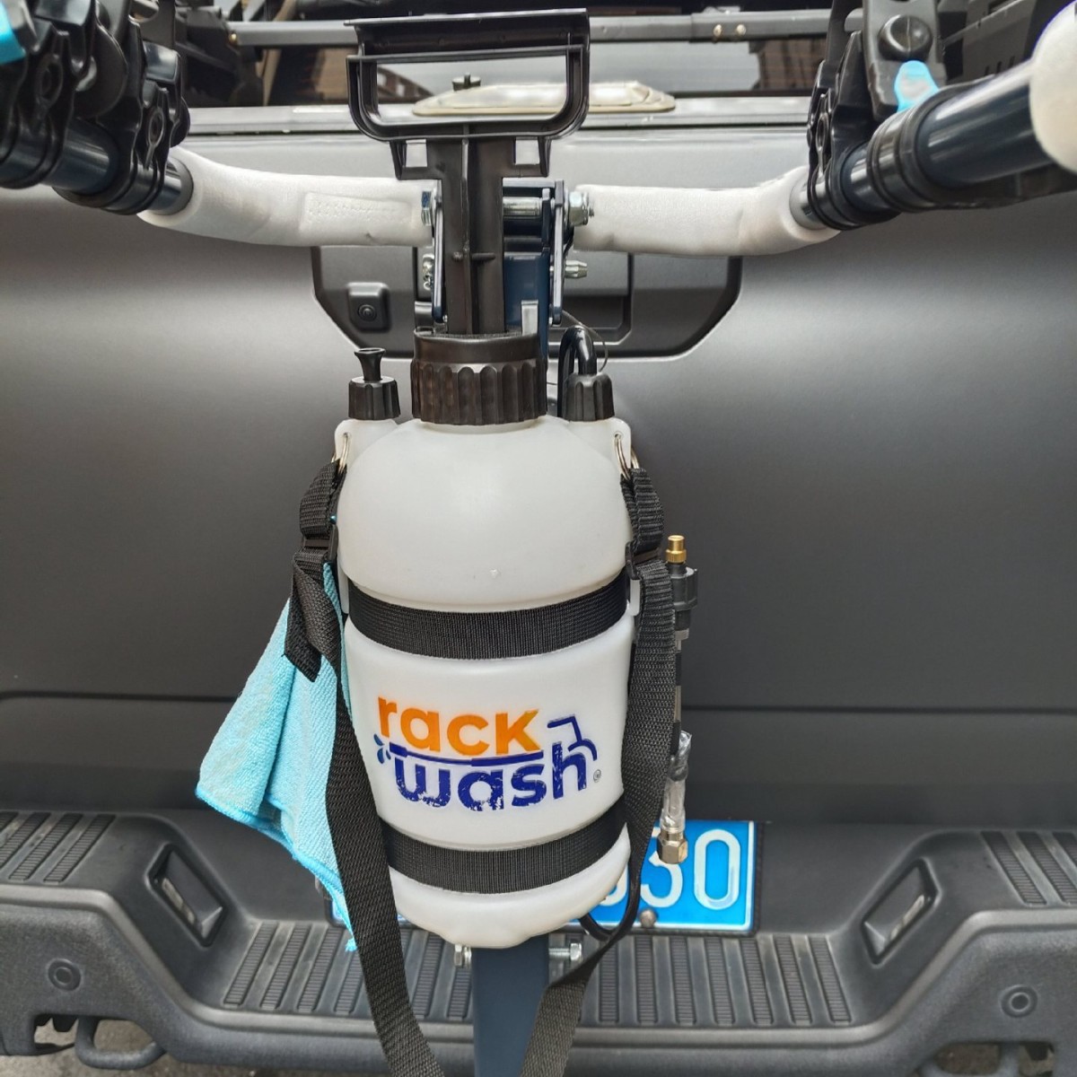 Car Trailer Square Mouth Bicycle Rack Car Bicycle Metal Luggage Rack Car Rear Trailer Bar Foldableing Rack