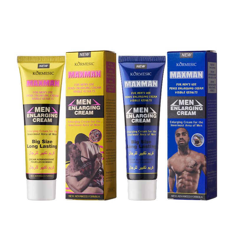 KORMESIC full English men's increase moisturizing massage cream cream gel cross-border foreign trade manufacturers wholesale