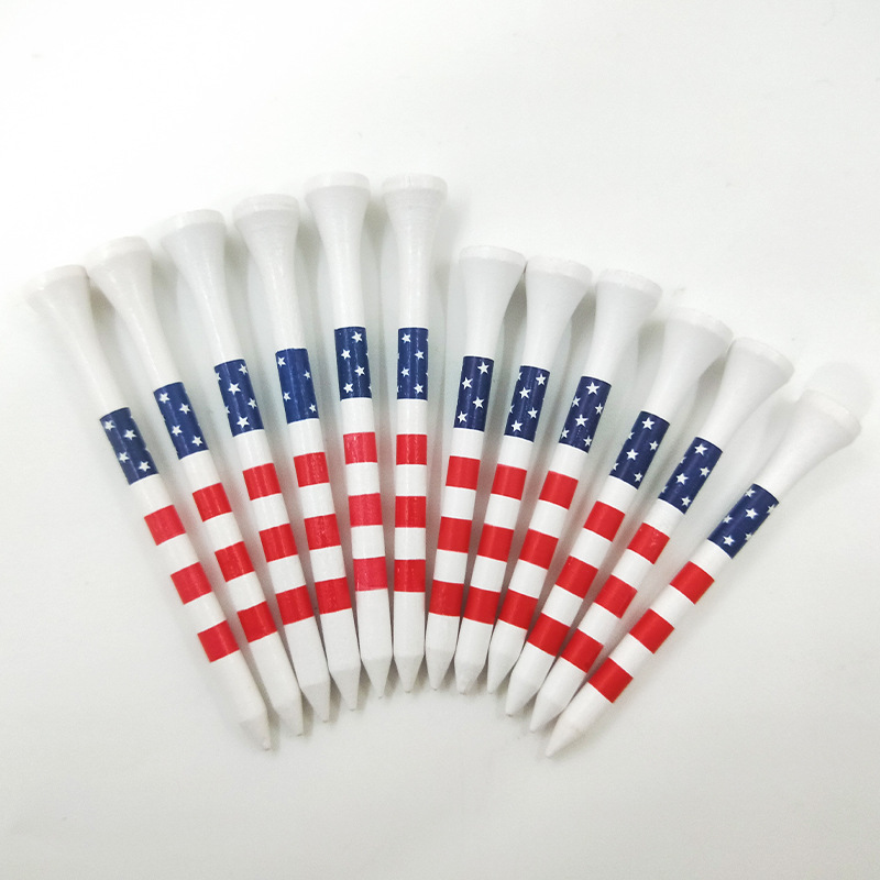 Golf Spikes, Flag Patterns, Various Sizes Golf Spikes, Outdoor Golf Accessories Golf Tee