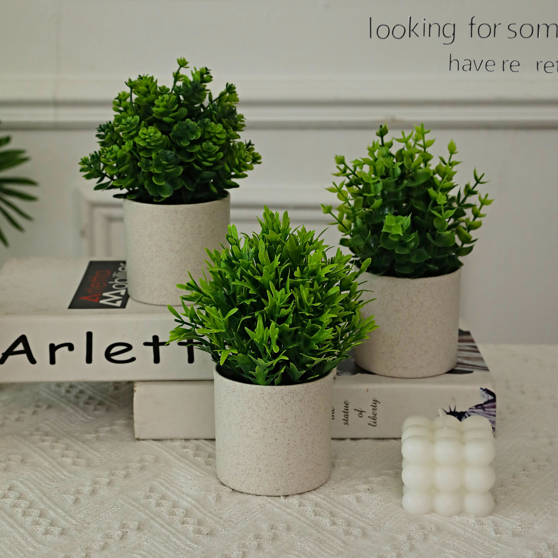 New Amazon hot-selling simulation green potted European fresh home furnishings factory decoration green wholesale