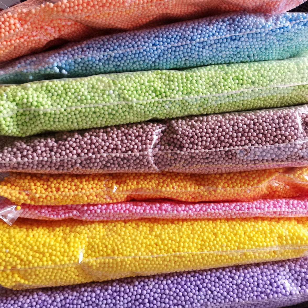 Meteorite Gift Box Filler Macaron DIY Foam Ball Slime Particles Manufacturer Small Macaron Color Series