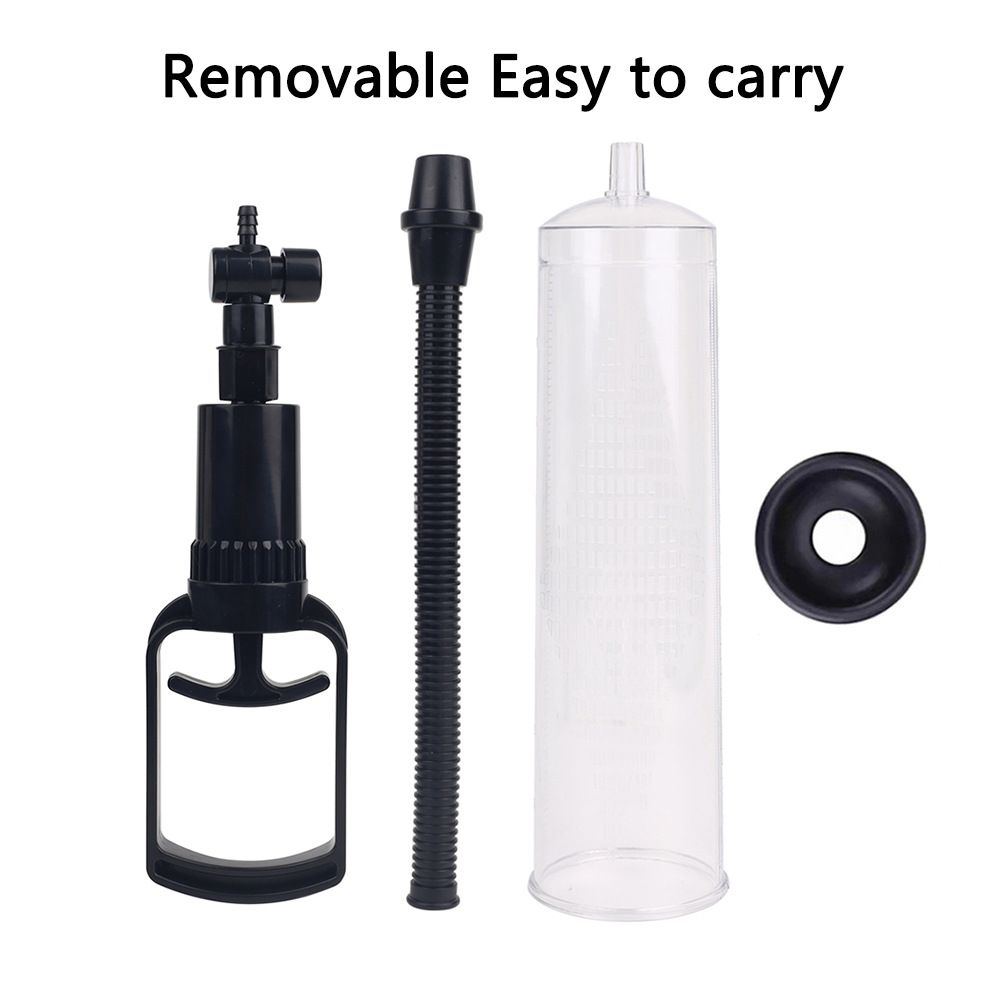 Pull Rod negative pressure vacuum air pump booster male penis trainer Bobo exerciser aircraft Cup foreign trade supply