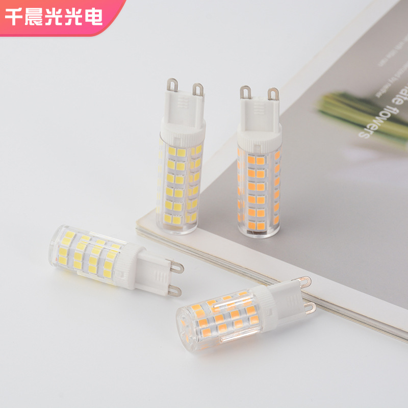 Manufacturer Wholesale Led Ceramic Corn G9 Pin Wide Voltage 85-265 Constant Current Flicker-Free Crystal Chandelier Lamp Core