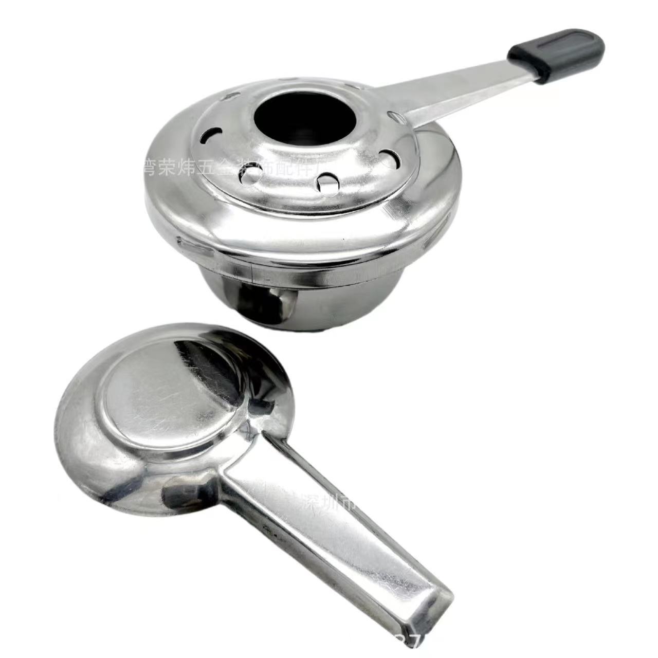 Stainless Steel Alcohol Stove Core Straight Flying Saucer Type Restaurant Self-Service Outdoor Hot Pot Dry Pot Solid Liquid Adaptation