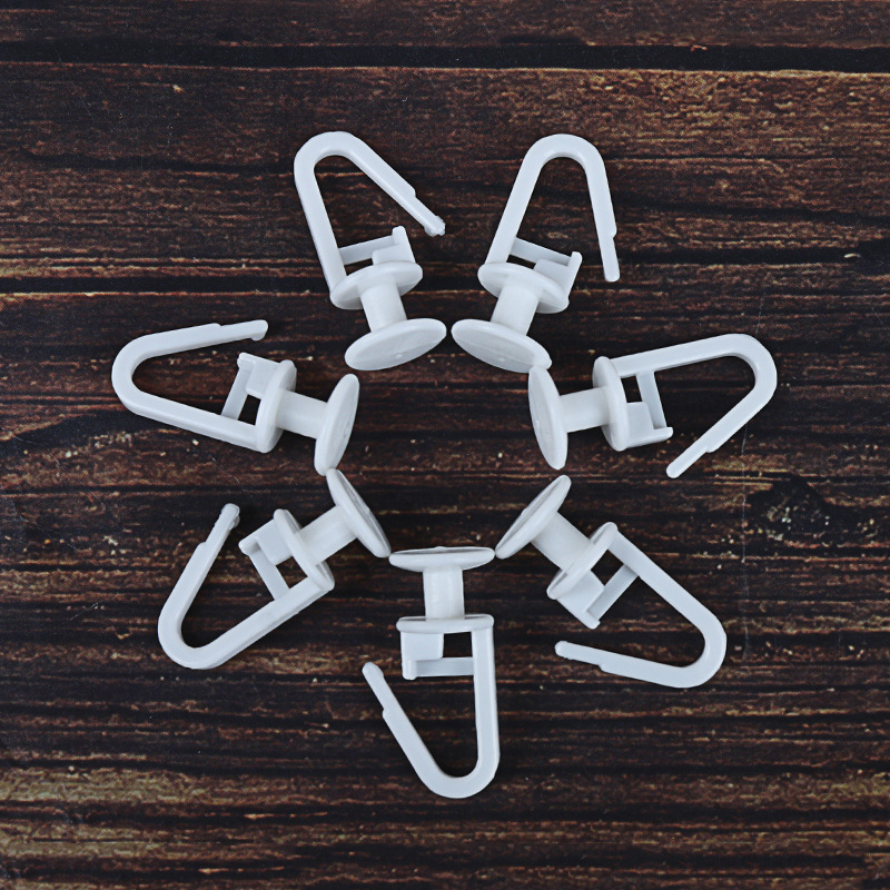 Factory wholesale curtain accessories track pulley buckle nano wheel home accessories silent curtain track pulley