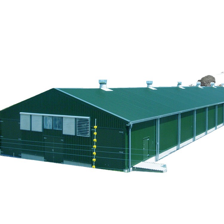 Steel Structure chicken coop export production frame stable free installation drawings steel structure chicken coop building