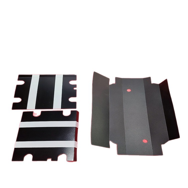 Pvc Insulated Crease Mylar Sheet Fire Retardant High Temperature Resistant Lithium Battery Crease Plastic Gasket Pet Screw Gasket