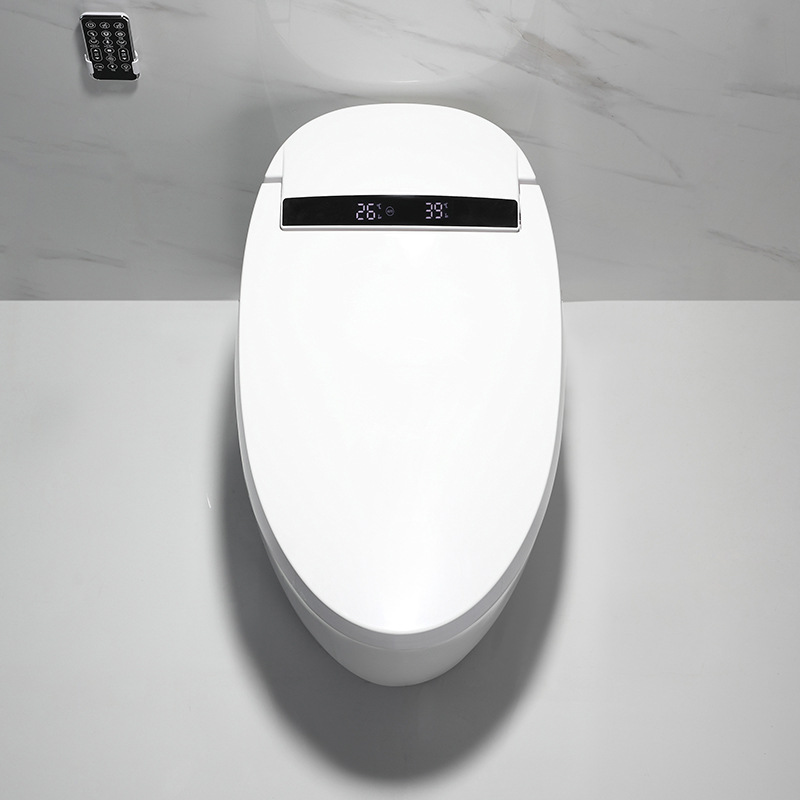 Fully Automatic Smart Toilet Integrated Toilet Voice Foam Shield Deodorant Silent Sensor Toilet English Version
