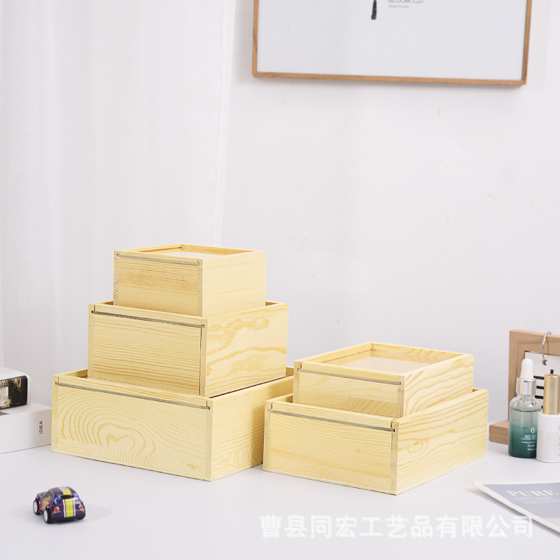 Amazon Spot Wholesale Light Luxury Acrylic Souvenir Gift Box Eternal Flower Box Creative Packaging Display Box