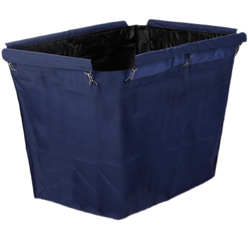 Hotel Linen Cart Bag, Guest Room Work Cart Linen Bag, Cleaning Cart, Room Entrance Cart Bag, Storage Canvas Rag Bag