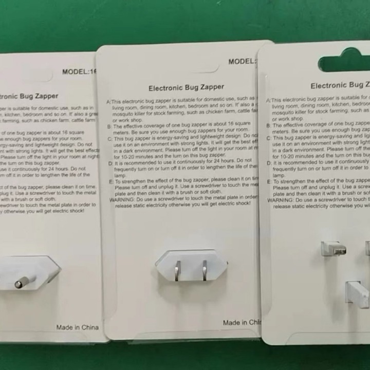 Household LED photocatalyst electric shock plug-in mosquito killer fly and moth mosquito killer ultra-quiet non-radiation mother and child