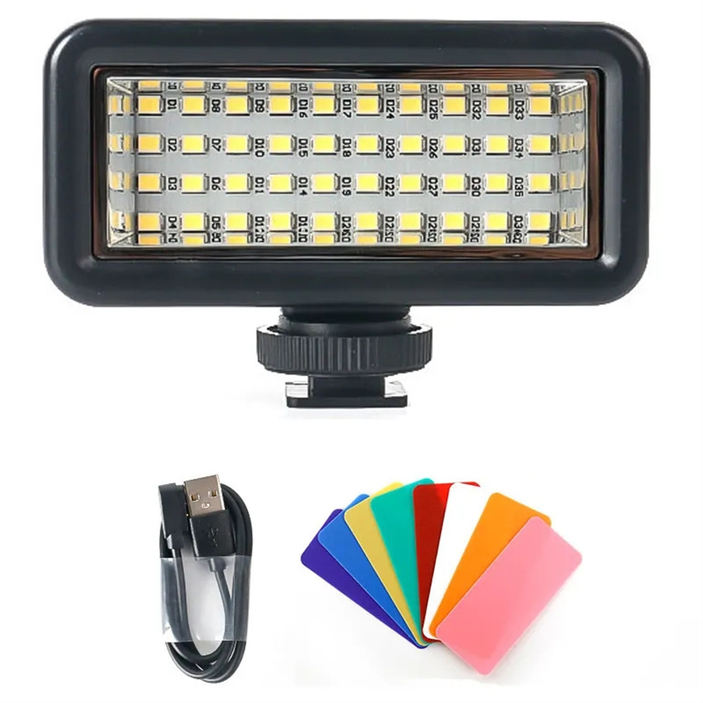 Sea Frog Gopro DJI Sports Camera Light Mini Portable Outdoor Diving Photography Light RGB Light with Bracket