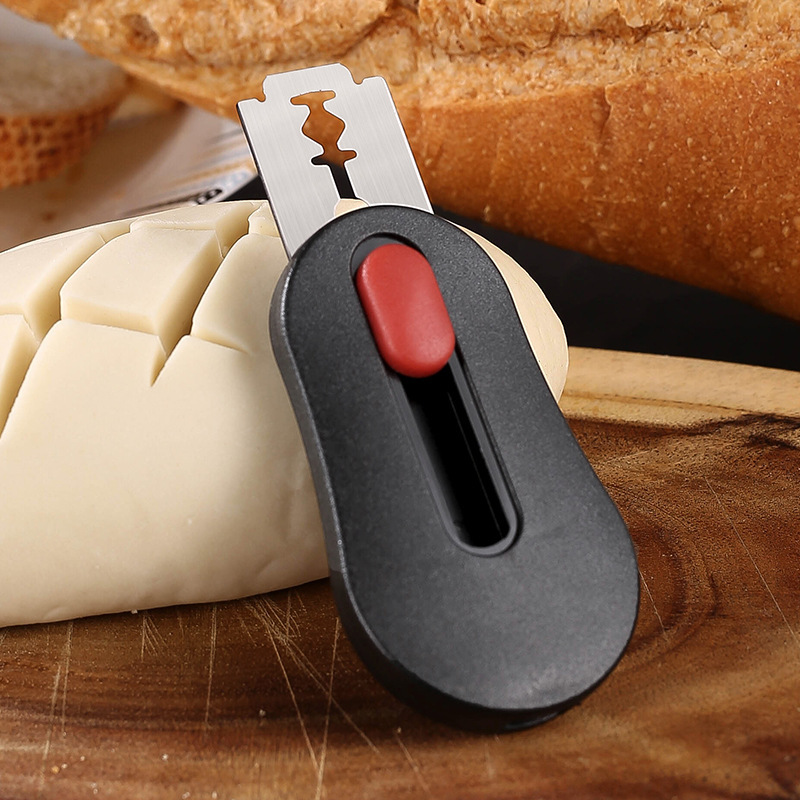 New Product Baking Tools Refrigerator Magnet Bread European Bread Cutting Knife Push-Pull Bread Cutter