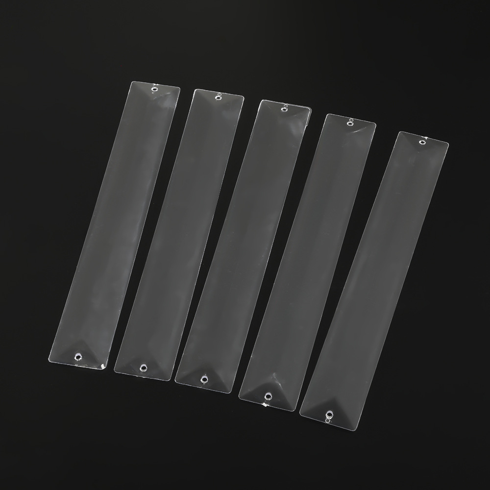 Geometric Long Bead Curtain Pendant Hotel Hanging Piece Curtain Partition Bead Acrylic Curtain Accessories Bedroom Lighting Pendant