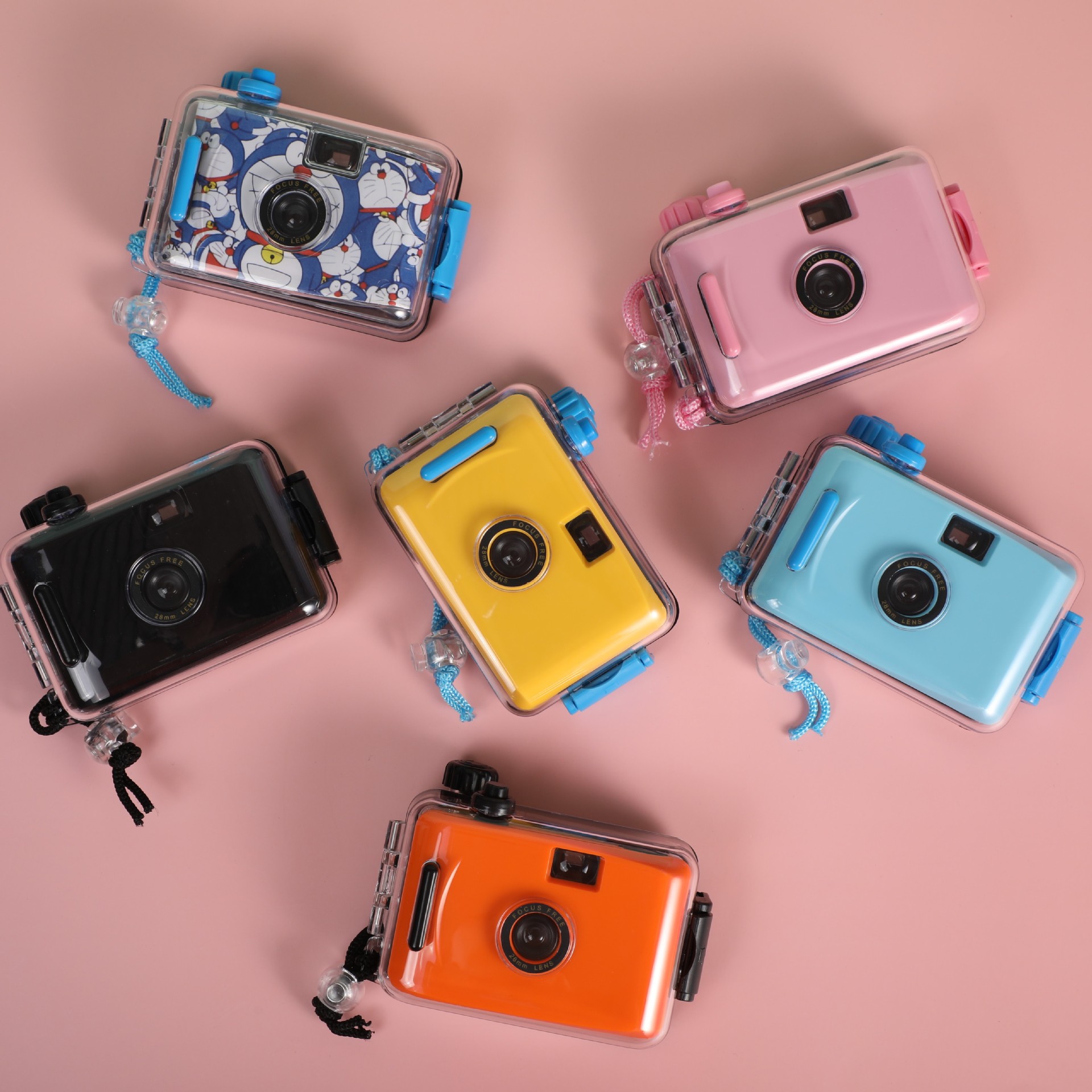 35MM Feilin retro film camera Children's fool camera multi-time waterproof student film camera