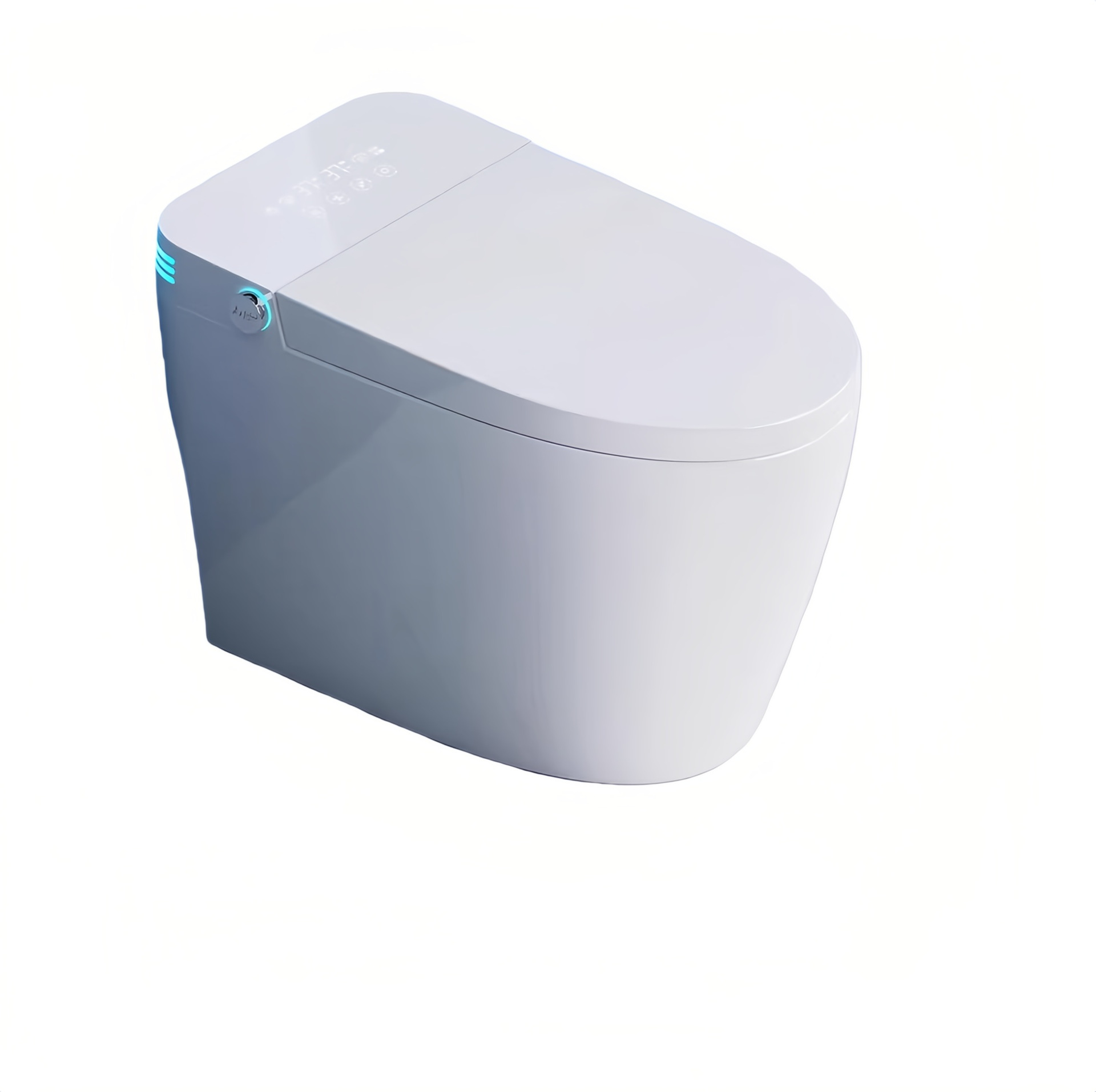 Chaozhou Smart Toilet All-In-One Fully Automatic Flip-Top Electric Toilet with Water Tank for Home, Hotel, and Guesthouse Wholesale