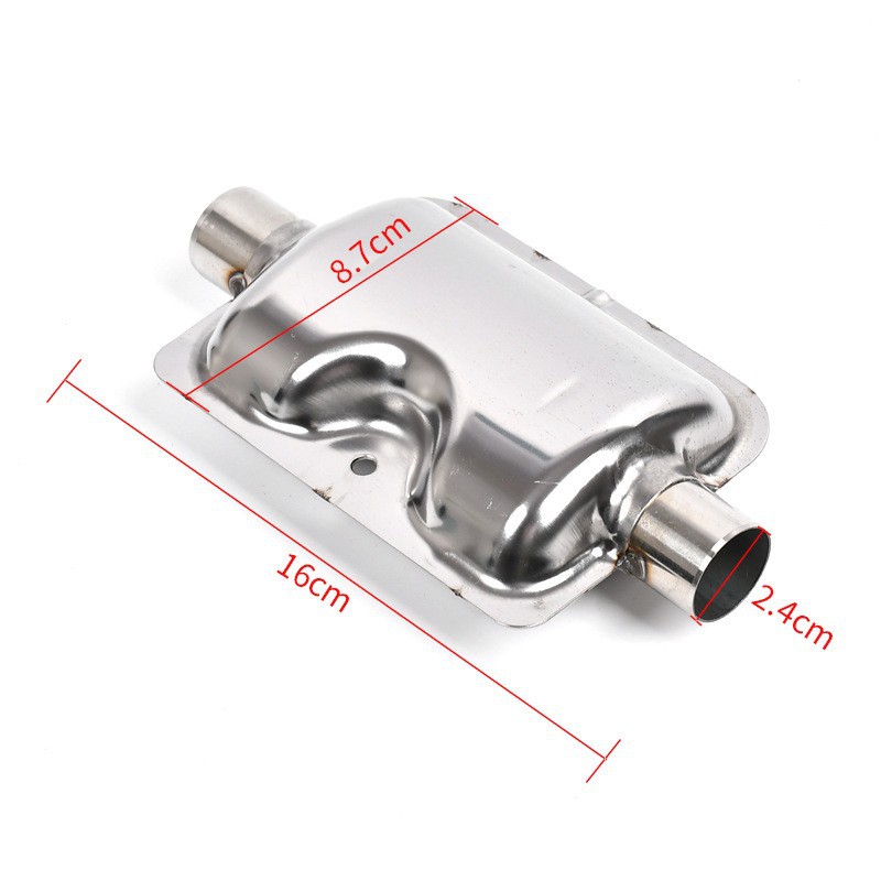 Parking Heater Exhaust Pipe Stainless Steel Exhaust Spiral Threaded Corrugated Exhaust Pipe Exhaust Pipe Car Accessories