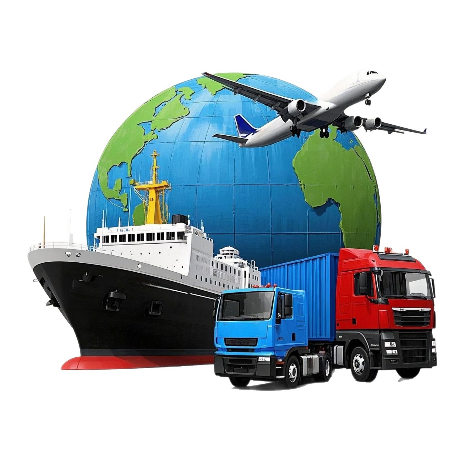 International Express Logistics Freight Forwarder FBA First-leg Air Shipment Double-clearing Tax to Door US Canada Japan UPS