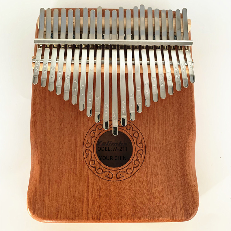 Wholesale 21-Tone Thumb Piano 17-Tone 21-Tone Kalimba 17-Tone 21-Tone Kalimba Export Musical Instrument Finger Piano