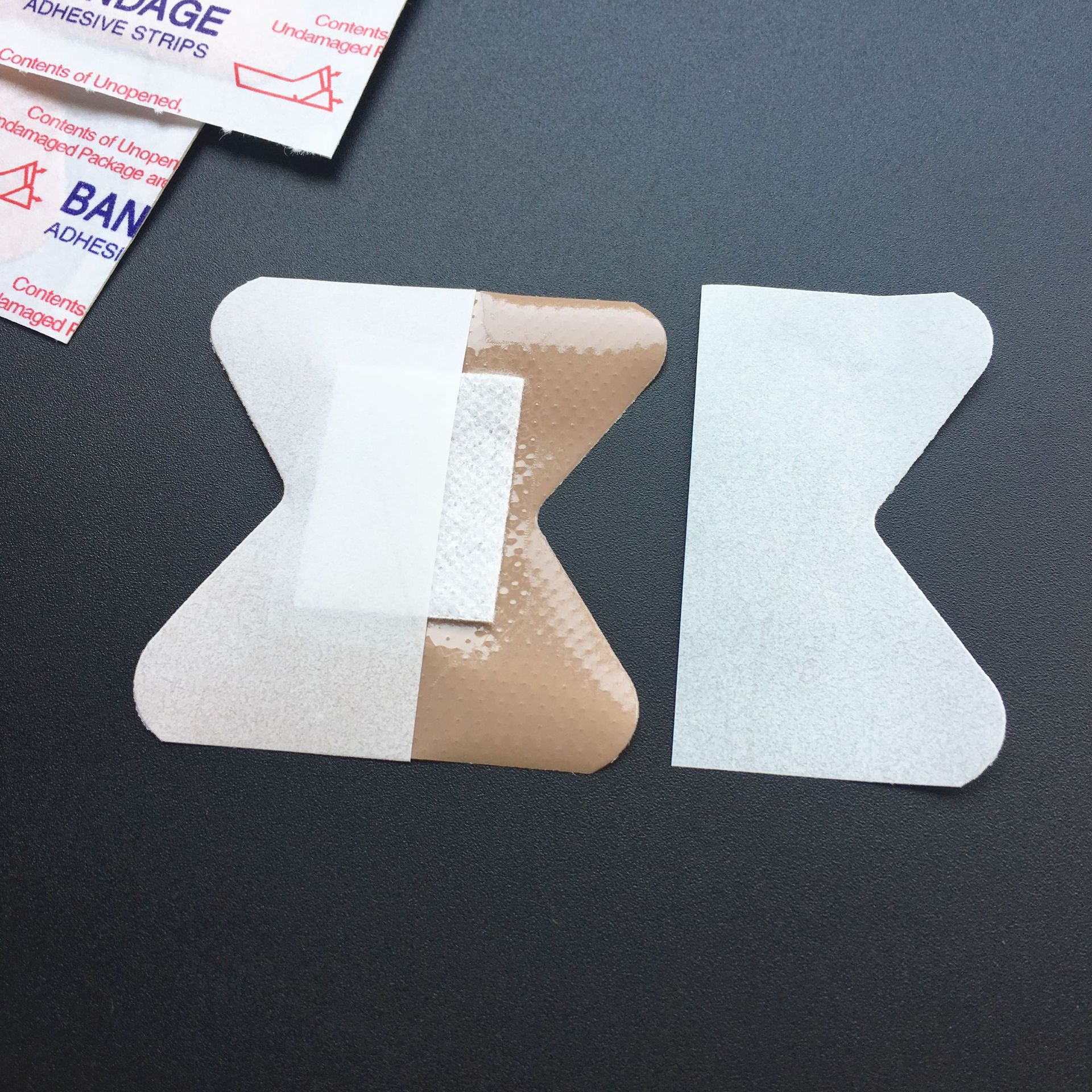 Foreign Trade Special-Shaped Band-Aid Small Butterfly-Shaped Band-Aid Pe Skin Color Microporous Breathable Waterproof Fingertip Joint Patch
