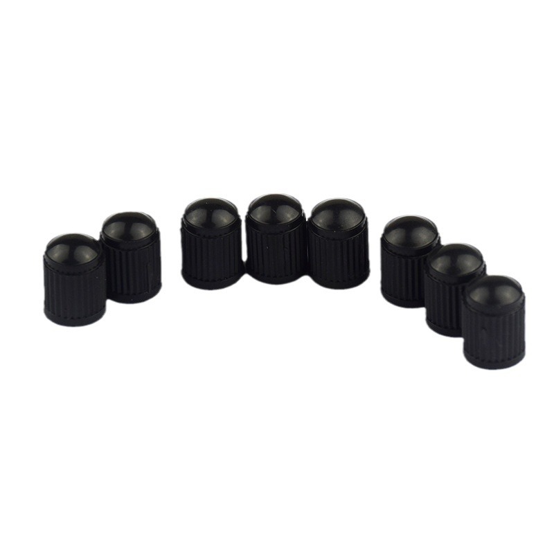 Wholesale bicycle tire air cap black valve cap valve core dust cover dust cap valve cap