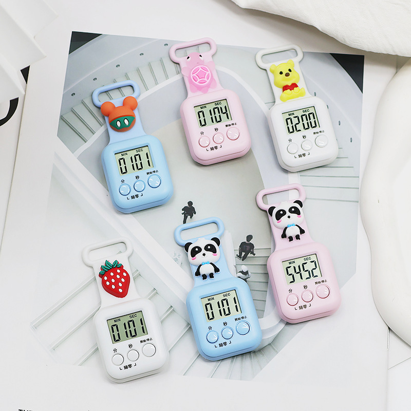 Timer Student Timer Cartoon Children Mini Timer Kitchen Countdown Time Special Electronic Timer