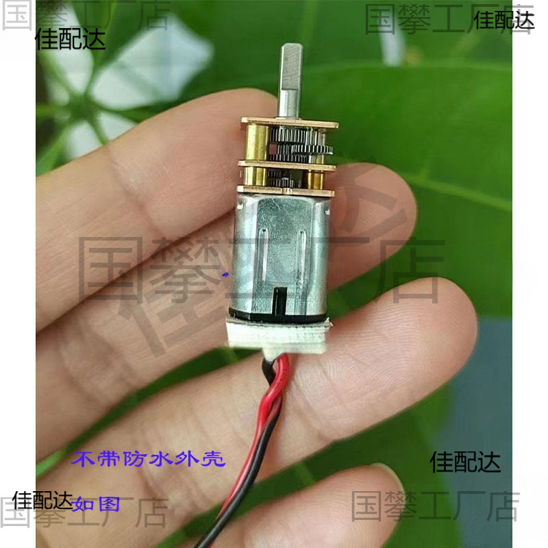 High Torque N20 Reduction Motor Dc3.7V5V 6V Dc Slow Motor with Shell Micro All-Metal Gear