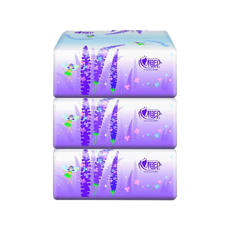 Heart-To-Heart Tissue Paper, Full Box of Household Affordable Paper Napkins, Heart-To-Heart Toilet Paper, Factory Batch