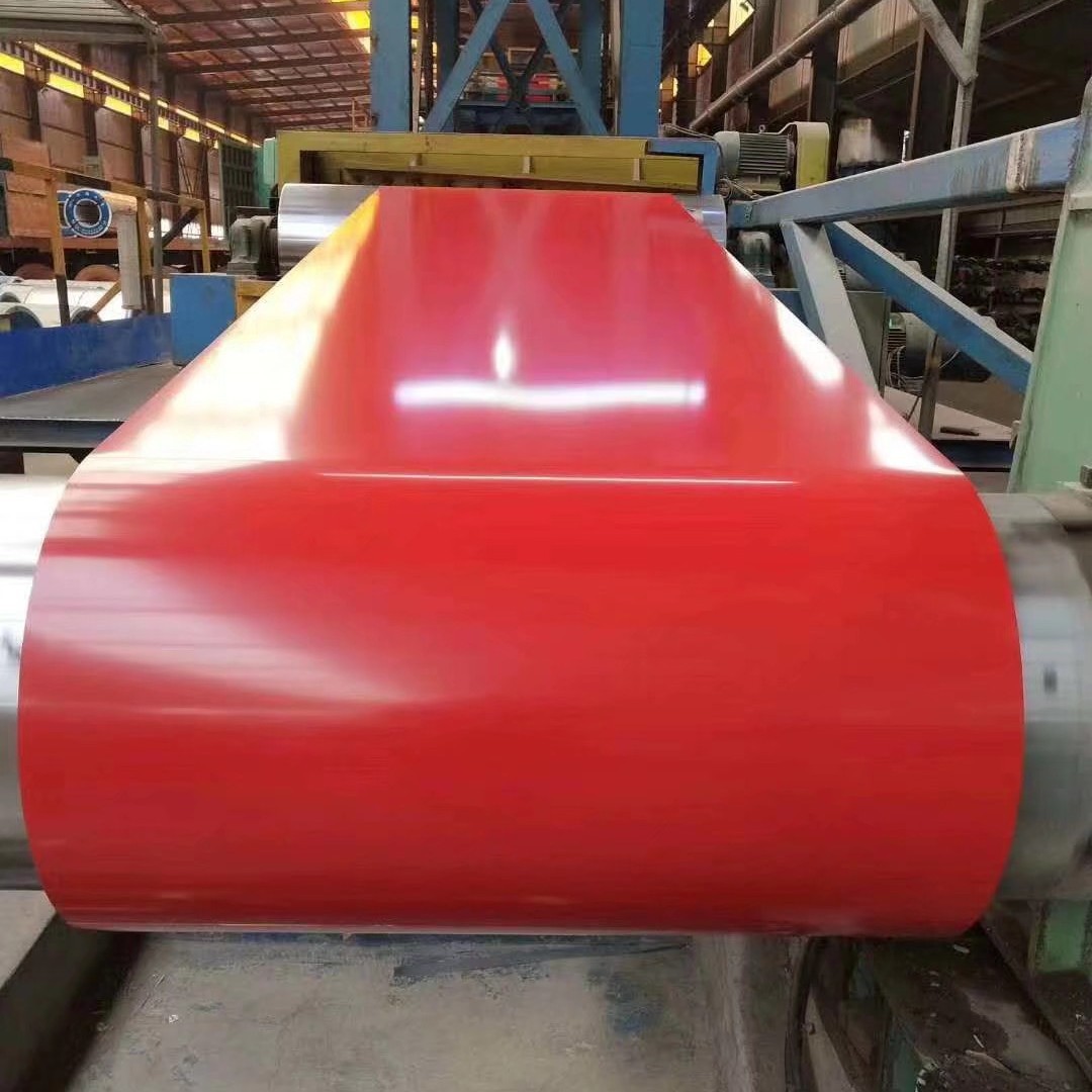 Color coated steel coil galvanized coil navy color steel plate coated aluminum coil painted aluminum plate for building thin steel plate color coated coil