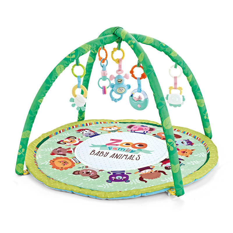 Factory direct baby fitness rack game carpet with Rattle newborn baby 0-2 years old lying playing rattle