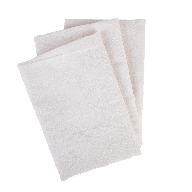 32-Count Double-Layer Steamer Cloth Square Cotton Gauze Bean Bag Tofu Cloth Tofu Filter Cloth Household Soy Milk Steamer Cloth