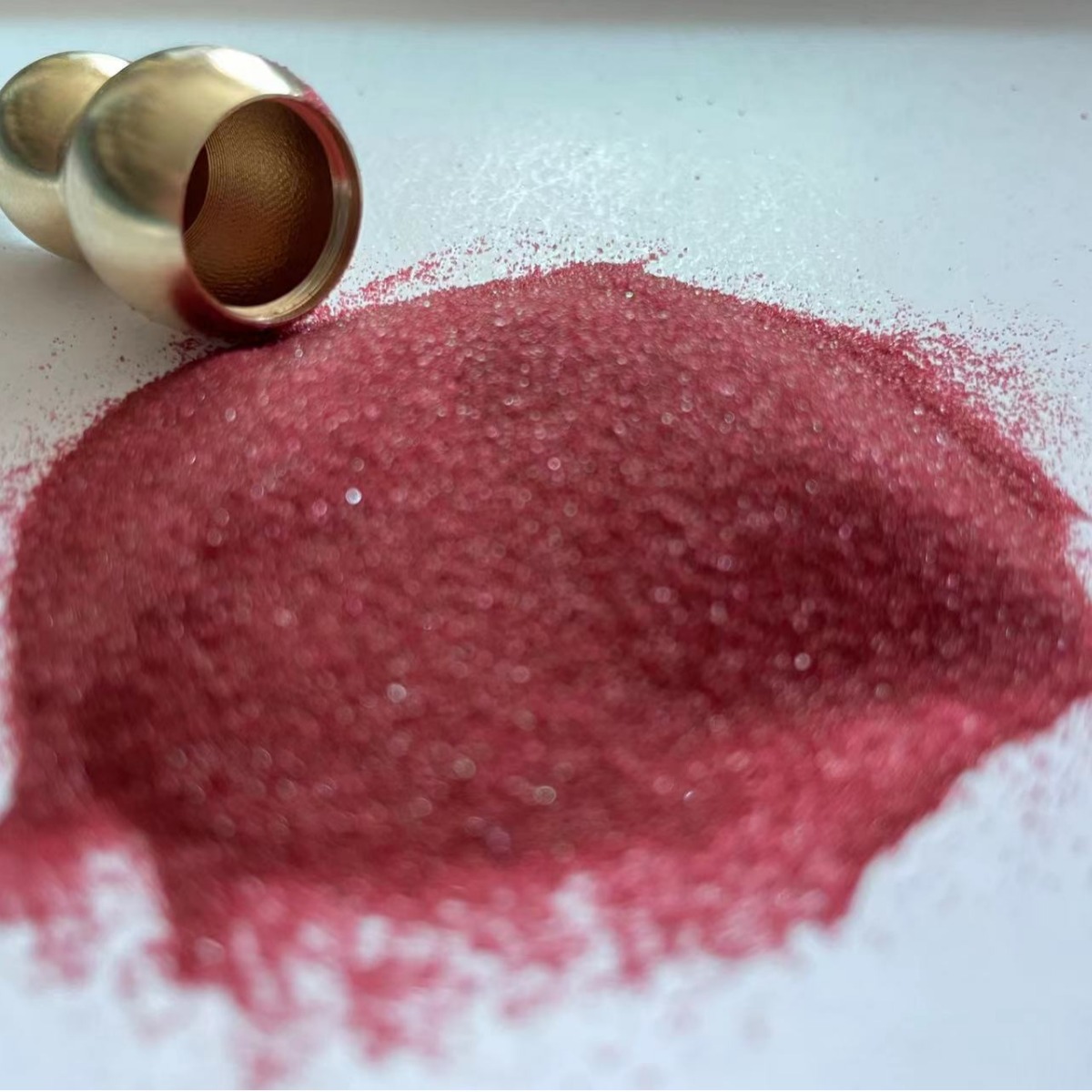 in stock hair 4g red sand bag keychain accessories cinnabar powder particle sand red sand cinnabar can be filled with hollow gourd