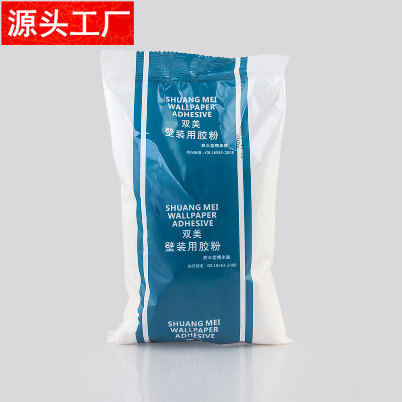 Шуанмэй дегидратированный клей из клейкого риса для обоев, порошок, производитель, оптовая доставка