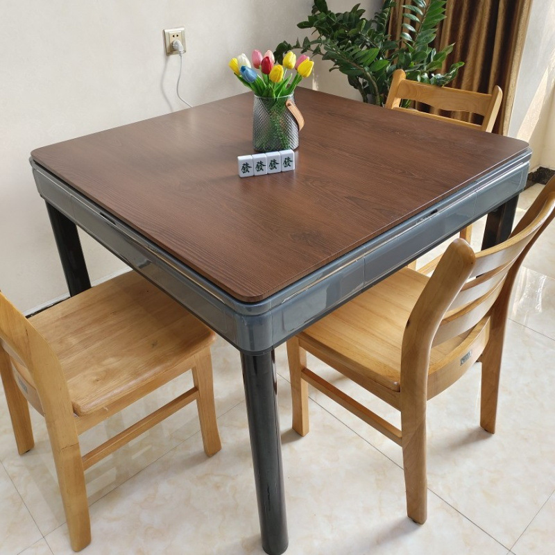 Деревянный стол для маджонга, накладка на стол, чехол для маджонг-машины, универсальная панель, универсальный квадрат