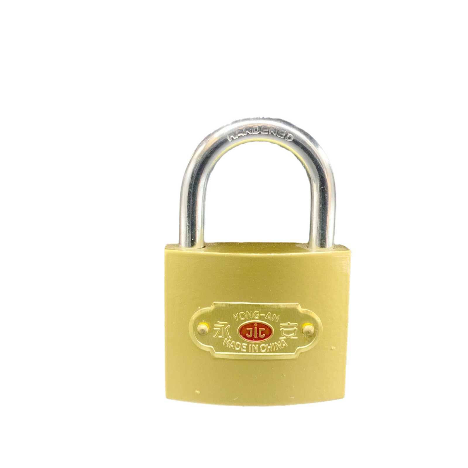 Wholesale iron padlock imitation copper lock one-word lock door padlock multi-key door warehouse lock lock head factory wholesale