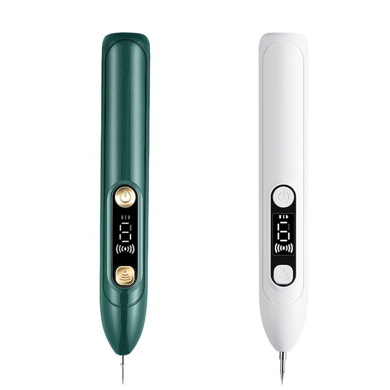 Blue Light Spot Mole Pen, Electric Ion Carbonization Technology, Home Novice Spot Scanning and Mole Removal, Beauty Salon Electric Spot Removal and Mole Removal Pen