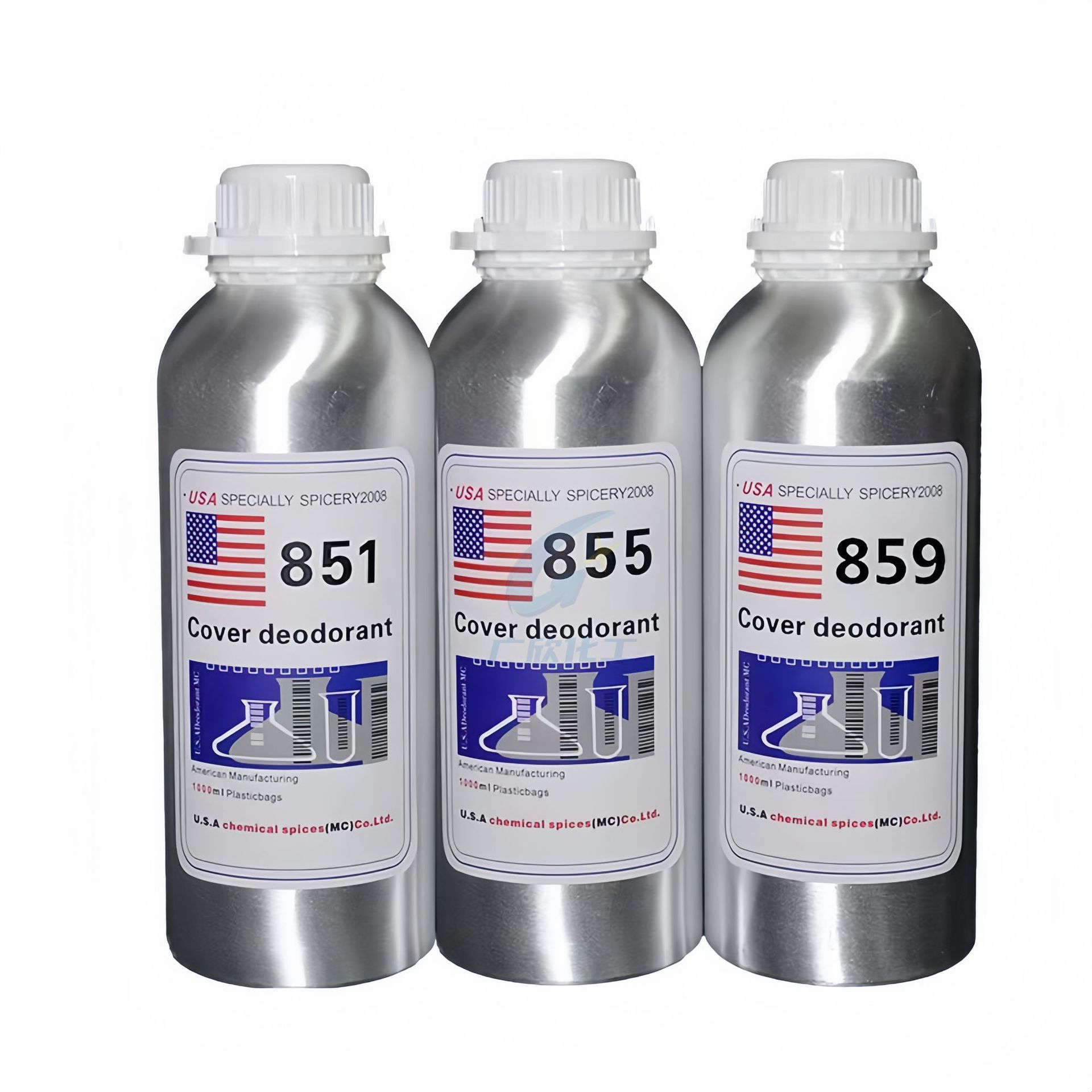 High-Efficiency Odor-Retaining Agent 851 855 Odorless/Fruit-Scented 856 Deodorant Deodorant Deodorant Deodorant