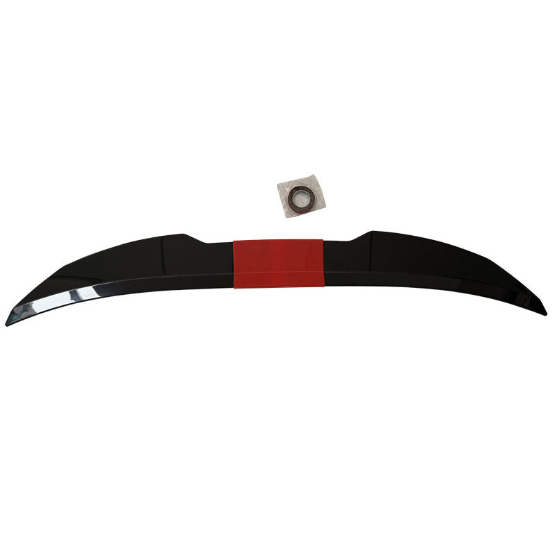 Car Modification Adjustable No-Drill Rear Wing Trunk Spoiler Universal Abs Blade Style Rear Wing